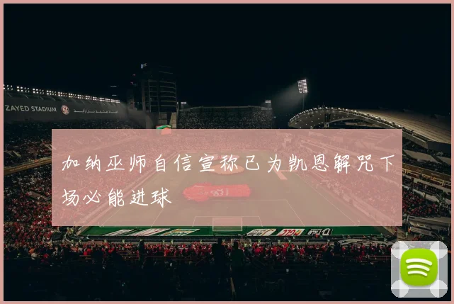 加纳巫师自信宣称已为凯恩解咒下场必能进球